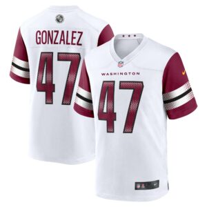 zane gonzalez washington commanders nike game jersey white clowdercats kl0ny.jpg
