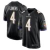 zay flowers baltimore ravens nike alternate game jersey black clowdercats ucz2p.jpg