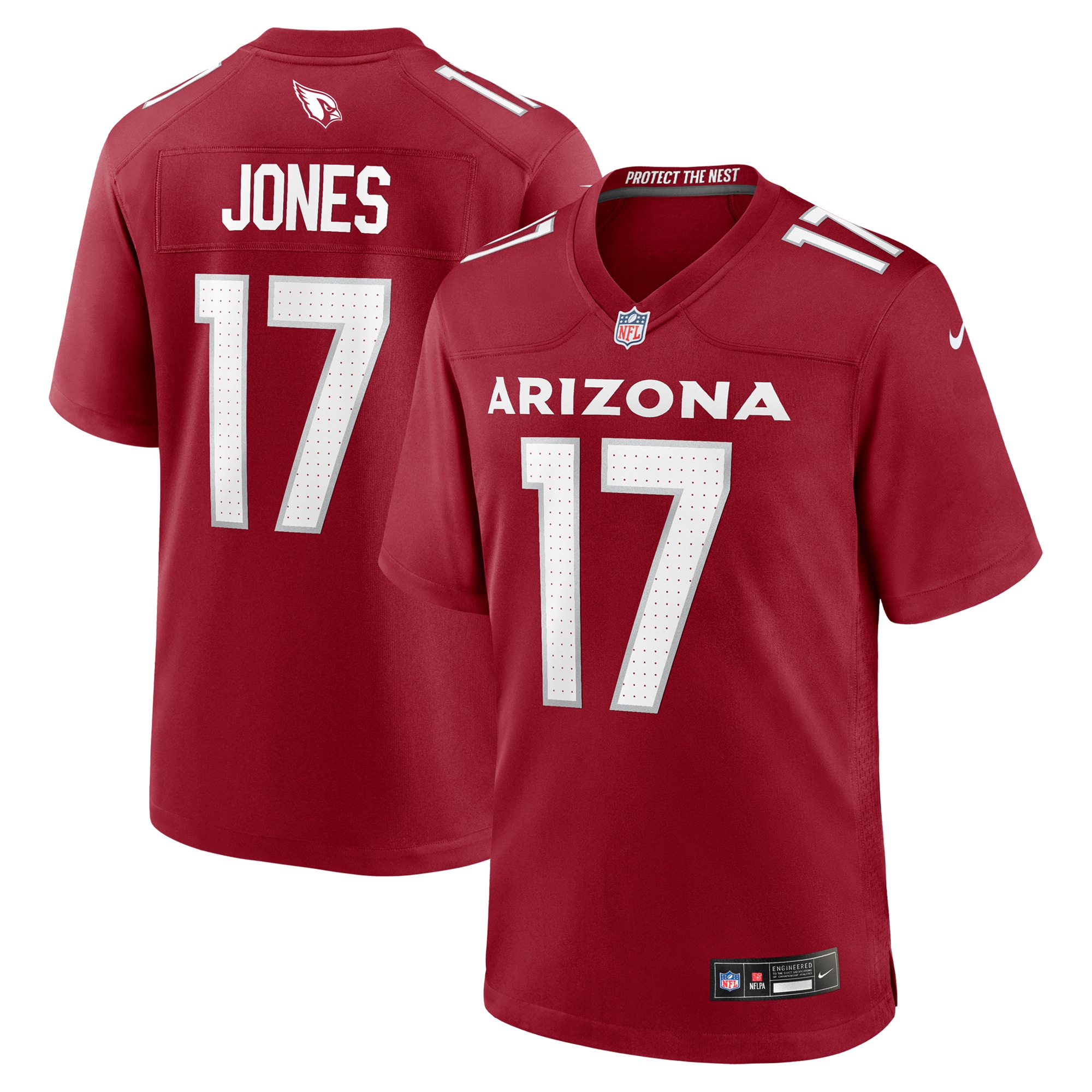 zay jones arizona cardinals nike team game jersey cardinal clowdercats yxel7.jpg